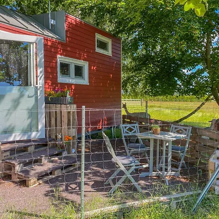 Tiny House Auf Der Alpaka Farm 팜스테이 *